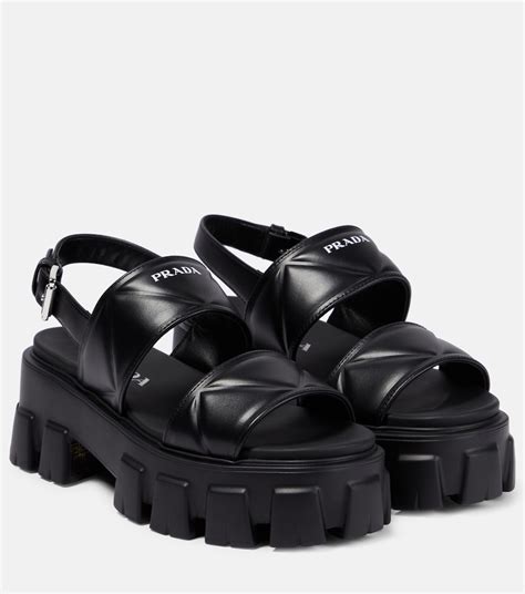 sandale prada dama|Prada platform sandals women.